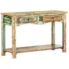vidaXL Table console 120x40x75 cm Bois solide de récupération