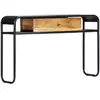 vidaXL Table console 118 x 30 x 75 cm Bois de manguier massif