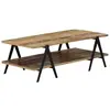 vidaXL Table basse 115x60x40 cm Bois de récupération massif