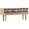 vidaXL Buffet 140 x 30 x 60 cm Bois de manguier massif