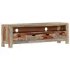 vidaXL Meuble TV Bois massif 130x30x40 cm