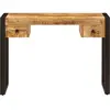 Non communiqué vidaXL Bureau avec 2 tiroirs 110x50x77 cm Bois solide de manguier