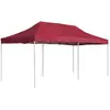 vidaXL Tente de réception pliable Aluminium 6x3 m Bordeaux