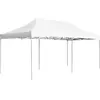 vidaXL Tente de réception pliable Aluminium 6 x 3 m Blanc