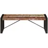 vidaXL Table basse 120x60x40 cm Bois de récupération solide