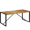 vidaXL Table de salle à manger 180x90x75 cm Bois de manguier solide