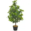 vidaXL Plante artificielle avec pot Laurier Vert 90 cm