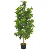 vidaXL Plante artificielle avec pot Laurier Vert 120 cm