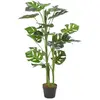 vidaXL Plante artificielle avec pot Monstera Vert 100 cm