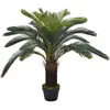 vidaXL Plante artificielle avec pot Palmier Cycas Vert 90 cm