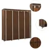 vidaXL Garde-robe avec 4 compartiments Marron 175x45x170 cm