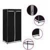 vidaXL Garde-robe Noir 75x50x160 cm