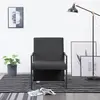vidaXL Fauteuil Gris Tissu