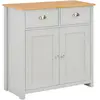 vidaXL Buffet Gris 79x35x81 cm