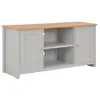 vidaXL Meuble TV Gris 120x39x58 cm