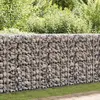 vidaXL Mur en gabion avec couvercles Acier galvanisé 300 x 50 x 100 cm