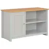 vidaXL Meuble TV Gris 95 x 39 x 58 cm