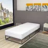 vidaXL Matelas 90 x 200 cm 7 zones Ressort ensaché 20 cm H3