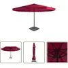 vidaXL Vidaxl Parasol De Jardin Avec Base Portable Rouge