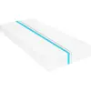 vidaXL Matelas 90x200 cm 7 zones Mousse PU 16 cm H2 H3