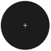 vidaXL Tapis de saut Tissu Noir pour trampoline rond de 3,96 m