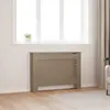 vidaXL Cache-radiateur 112x19x81,5 cm MDF