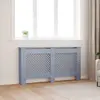 vidaXL Cache-radiateur anthracite 152x19x81,5 cm MDF