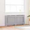 vidaXL Cache-radiateur anthracite 172x19x81,5 cm MDF