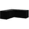 vidaXL Housse de salon de jardin Forme de L 12 oeillets 250x250x90 cm