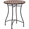 vidaXL Mobilier de bistro 3 pcs mosaïque Carreau céramique Terre cuite