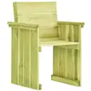 vidaXL Vidaxl Chaise De Jardin Bois De Pin Imprégné