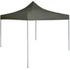 vidaXL Tente réception pliable professionnelle 2x2 m Acier Anthracite