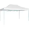 vidaXL Tente de réception pliable 3x4,5 m Blanc