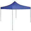 vidaXL Tente de réception pliable 2x2 m acier bleu