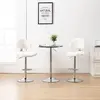 vidaXL Vidaxl Tabourets De Bar 2 Pcs Blanc Similicuir