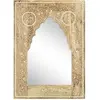 vidaXL Miroir peint à la main 40x55 cm Bois de manguier solide