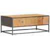 vidaXL Table basse 90 x 50 x 35 cm Bois de récupération massif