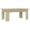 vidaXL Table basse Chêne sonoma 100x60x42 cm Aggloméré