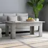 vidaXL Table basse Gris béton 100 x 60 x 42 cm Aggloméré
