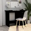 vidaXL Bureau Noir 100 x 50 x 76 cm Aggloméré
