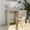 vidaXL Bureau Chêne sonoma 100 x 50 x 76 cm Aggloméré