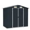 vidaXL Abri de jardin Anthracite 205x129x183 cm Acier galvanisé