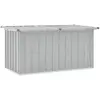 vidaXL Boîte de rangement de jardin Gris 129x67x65 cm