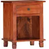 vidaXL Table de chevet 40 x 30 x 50 cm Bois d'acacia massif