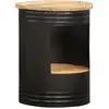 vidaXL Table basse 43x55 cm bois de manguier solide