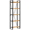 vidaXL Bibliothèque à 5 niveaux 60x30x180 cm Bois de manguier solide