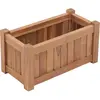 vidaXL Lit surélevé 50x25x25 cm Bois de teck solide