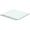 vidaXL Panneaux d'étagère 2 pcs Verre Transparent 40 x 30 cm