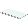 vidaXL Panneaux d'étagère 2 pcs Verre Transparent 40 x 15 cm