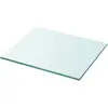 vidaXL Panneaux d'étagère 2 pcs Verre Transparent 30 x 20 cm